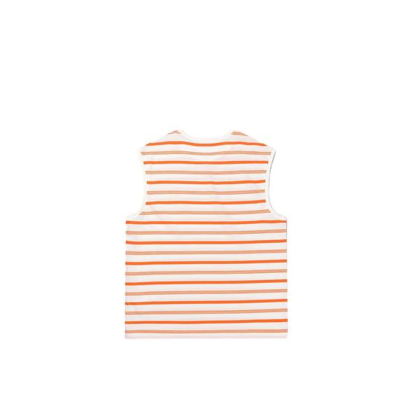 NEW WOOD WOOD lydia stripe top in dusty orange - Picture 4 of 4